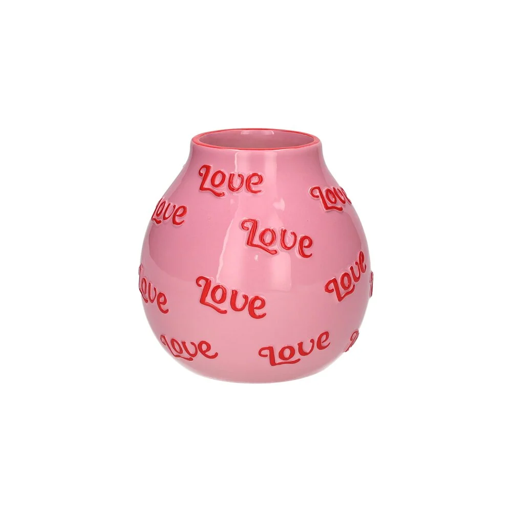 Vase "Artisan" - S (Rosa/Rot)