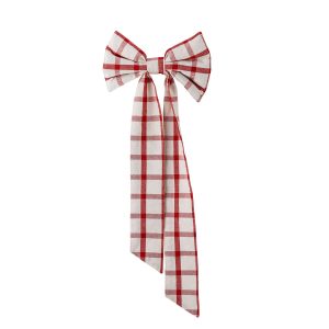 Dekoration "Ruby - Schleife" - 53x25 cm (Rot)