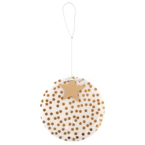 Anhänger im 2er-Set "Kreisornament" - 16x20 cm (Gold)