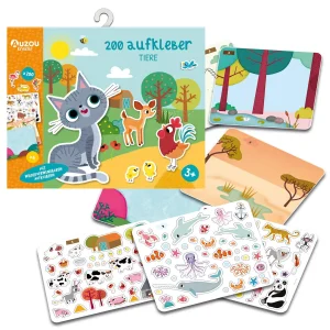 200 Aufkleber - Tiere