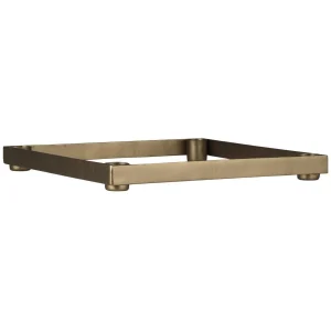 Adventskerzenhalter für 4 Stabkerzen (Gold)