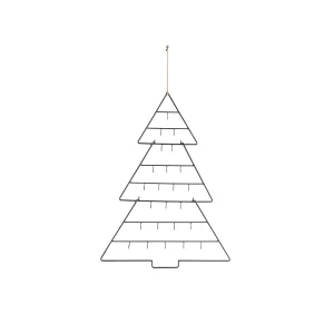 Adventskalender "Tanne" - Klein (Schwarz)