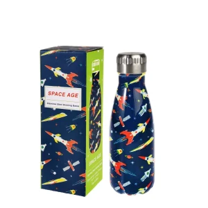 Edelstahl-Trinkflasche für Kinder "Space Age" - 260 ml (Bunt)